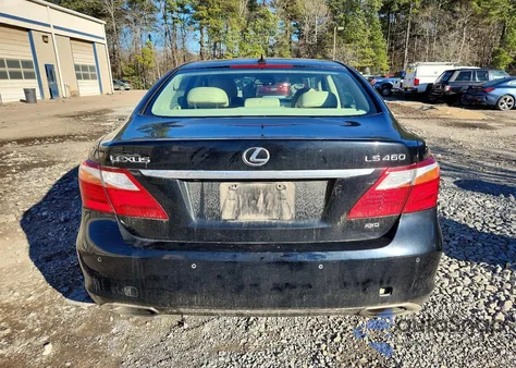 2010 Lexus Ls 460 z USA, uszkodzony, nr VIN JTHCL5EF3A5005906